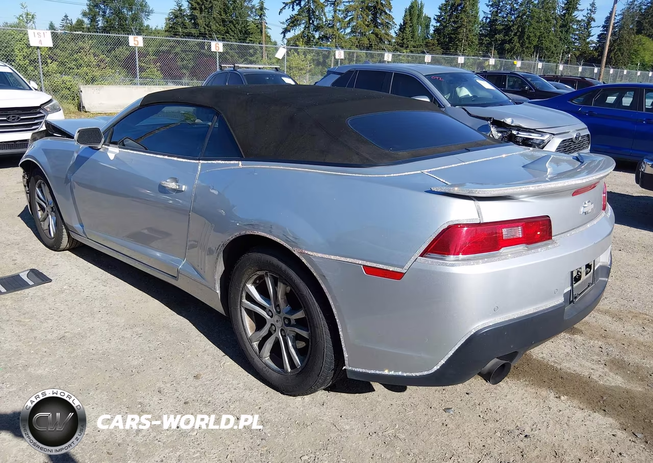 2015 Chevrolet Camaro 1Lt VIN:2G1FD3D32F9116425 - 3