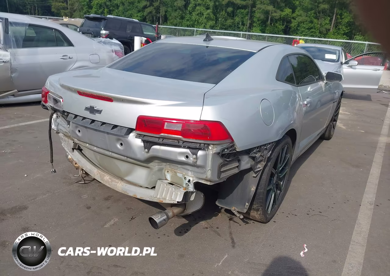 2014 Chevrolet Camaro 1Ls VIN:2G1FE1E37E9123448 - 4
