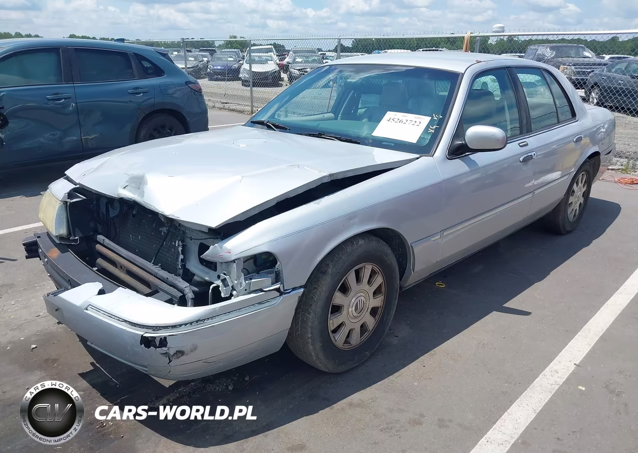2003 Mercury Grand Marquis Ls VIN:2MEFM75W73X661789 - 2