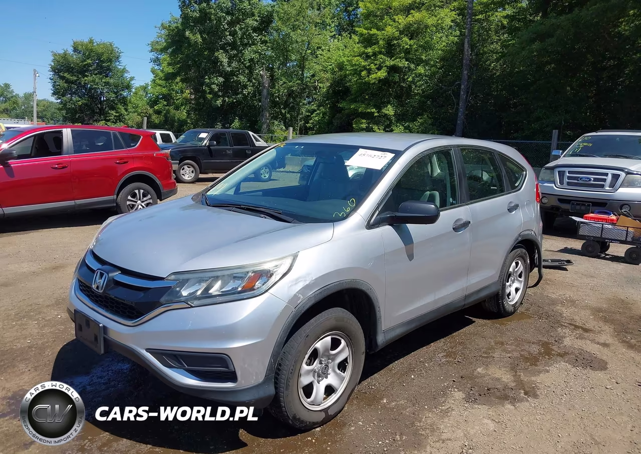 2015 Honda Cr-V Lx VIN:5J6RM4H3XFL021019 - 2