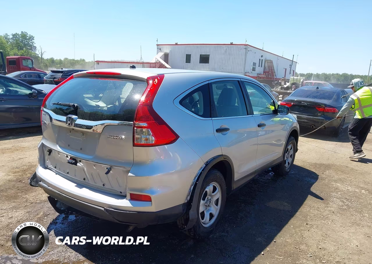 2015 Honda Cr-V Lx VIN:5J6RM4H3XFL021019 - 4