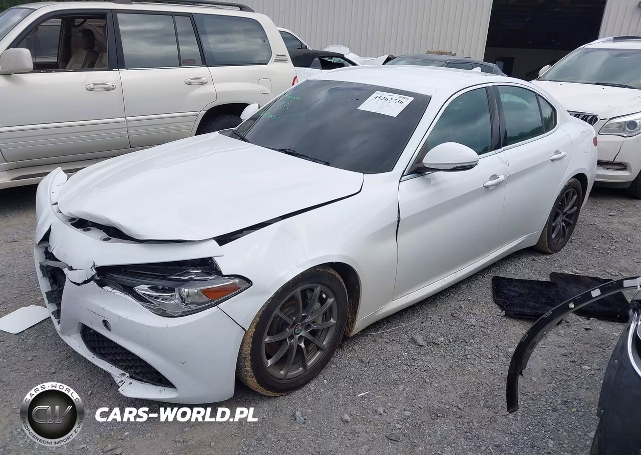 2019 Alfa Romeo Giulia Rwd VIN:ZARFAMAN6K7609649 - 2