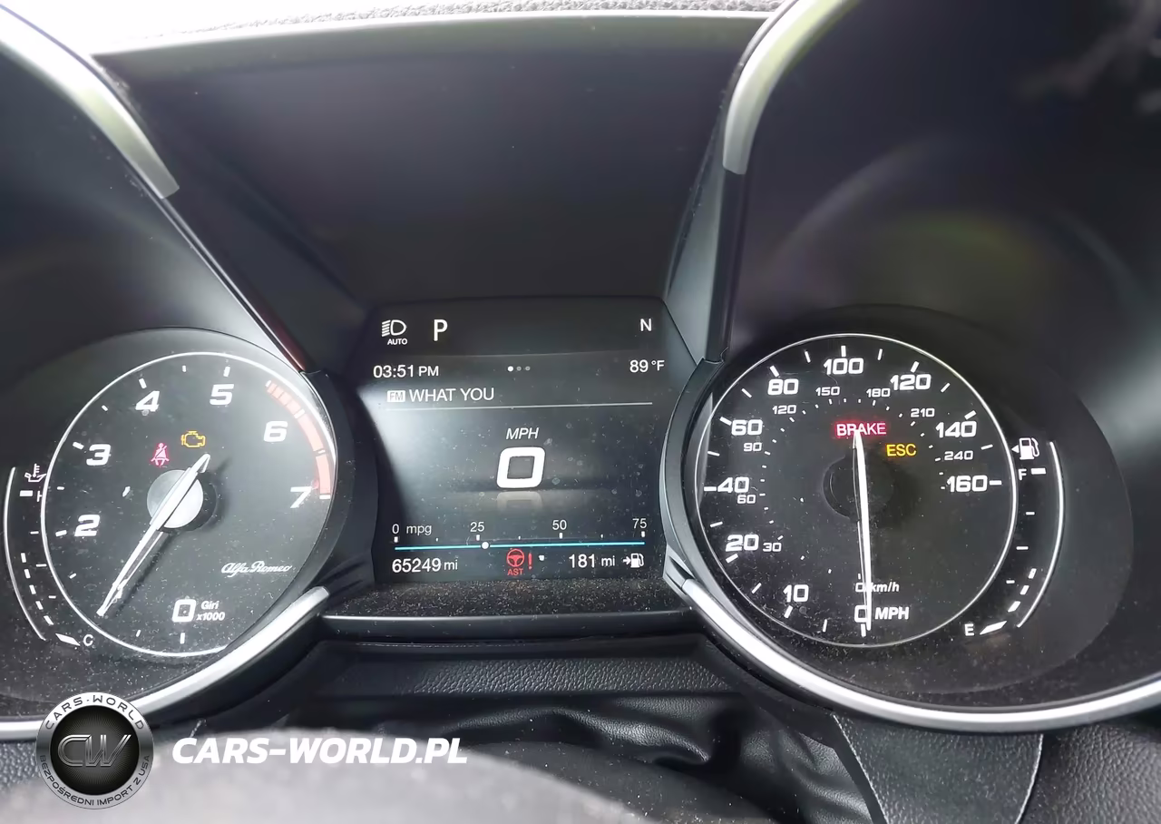 2019 Alfa Romeo Giulia Rwd VIN:ZARFAMAN6K7609649 - 7