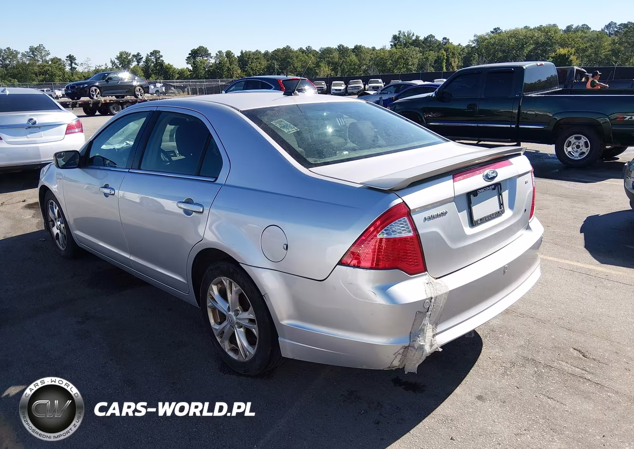 2012 Ford Fusion Se VIN:3FAHP0HA6CR267357 - 3