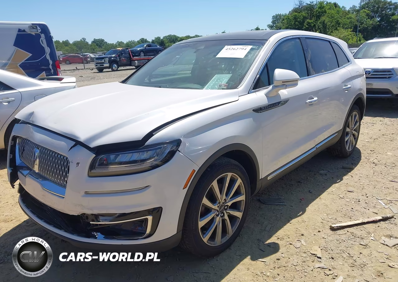 2019 Lincoln Nautilus Reserve VIN:2LMPJ8L99KBL58123 - 2