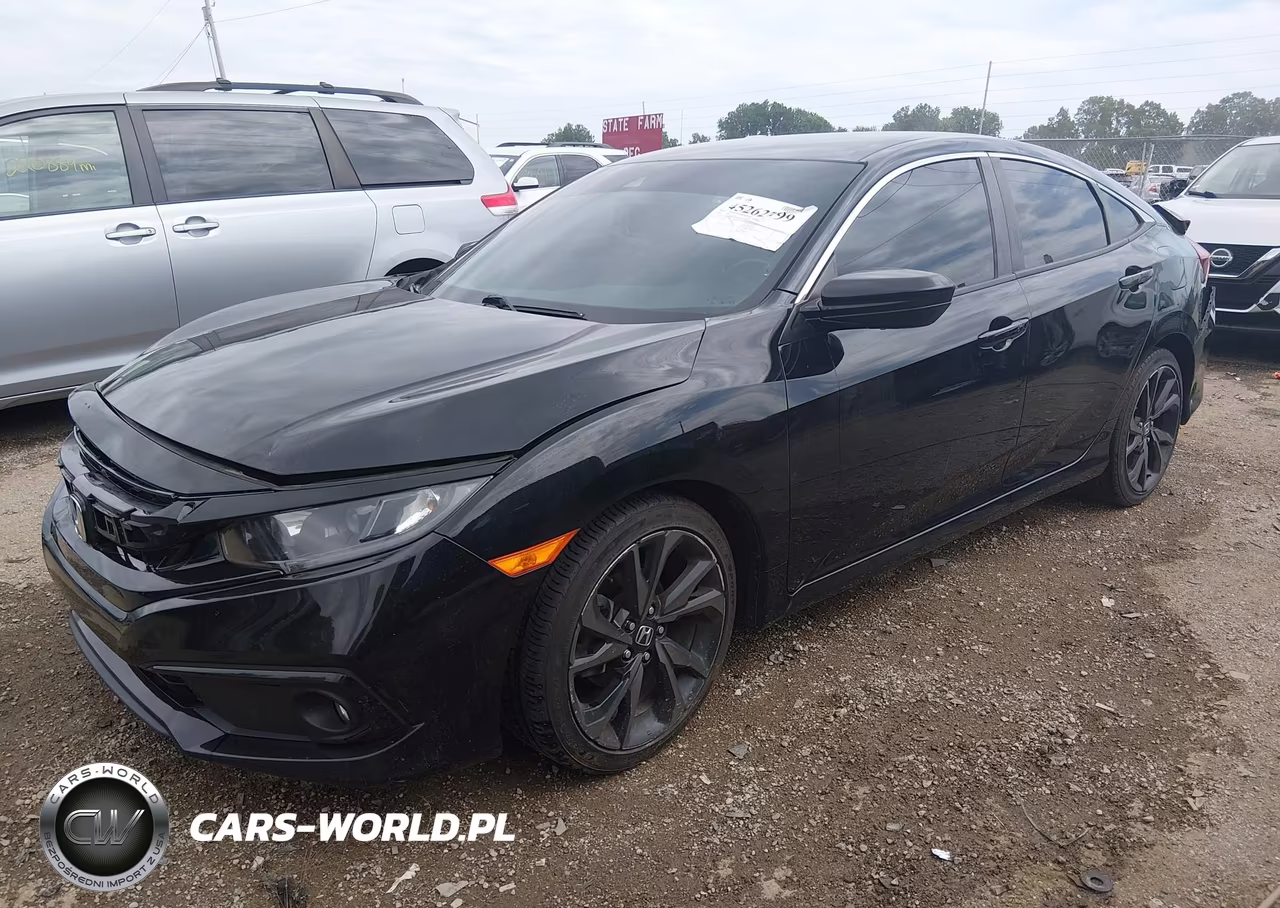 2020 Honda Civic Sport VIN:19XFC2F80LE030332 - 2