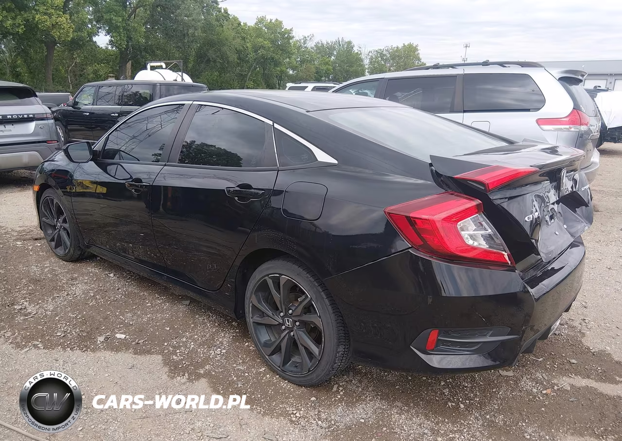2020 Honda Civic Sport VIN:19XFC2F80LE030332 - 3