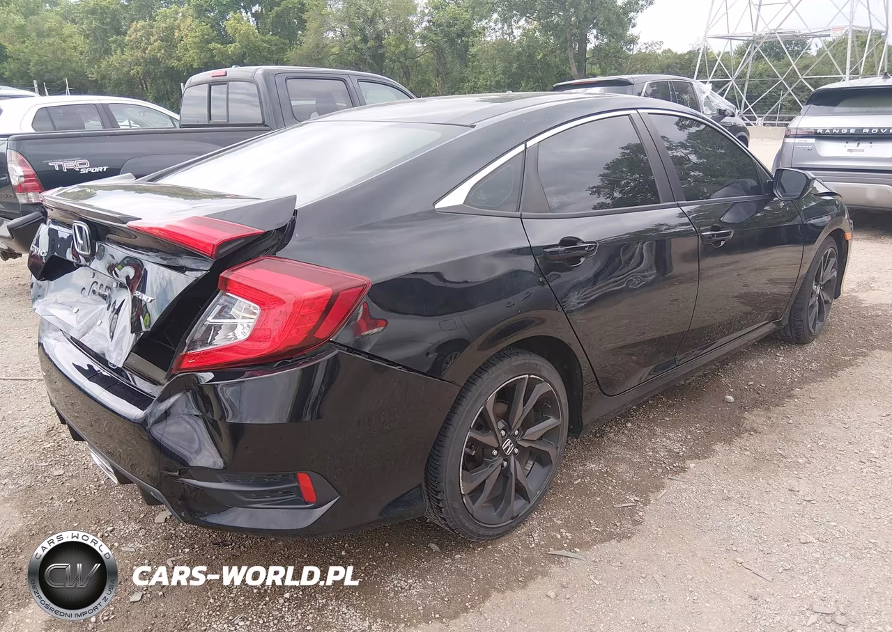 2020 Honda Civic Sport VIN:19XFC2F80LE030332 - 4