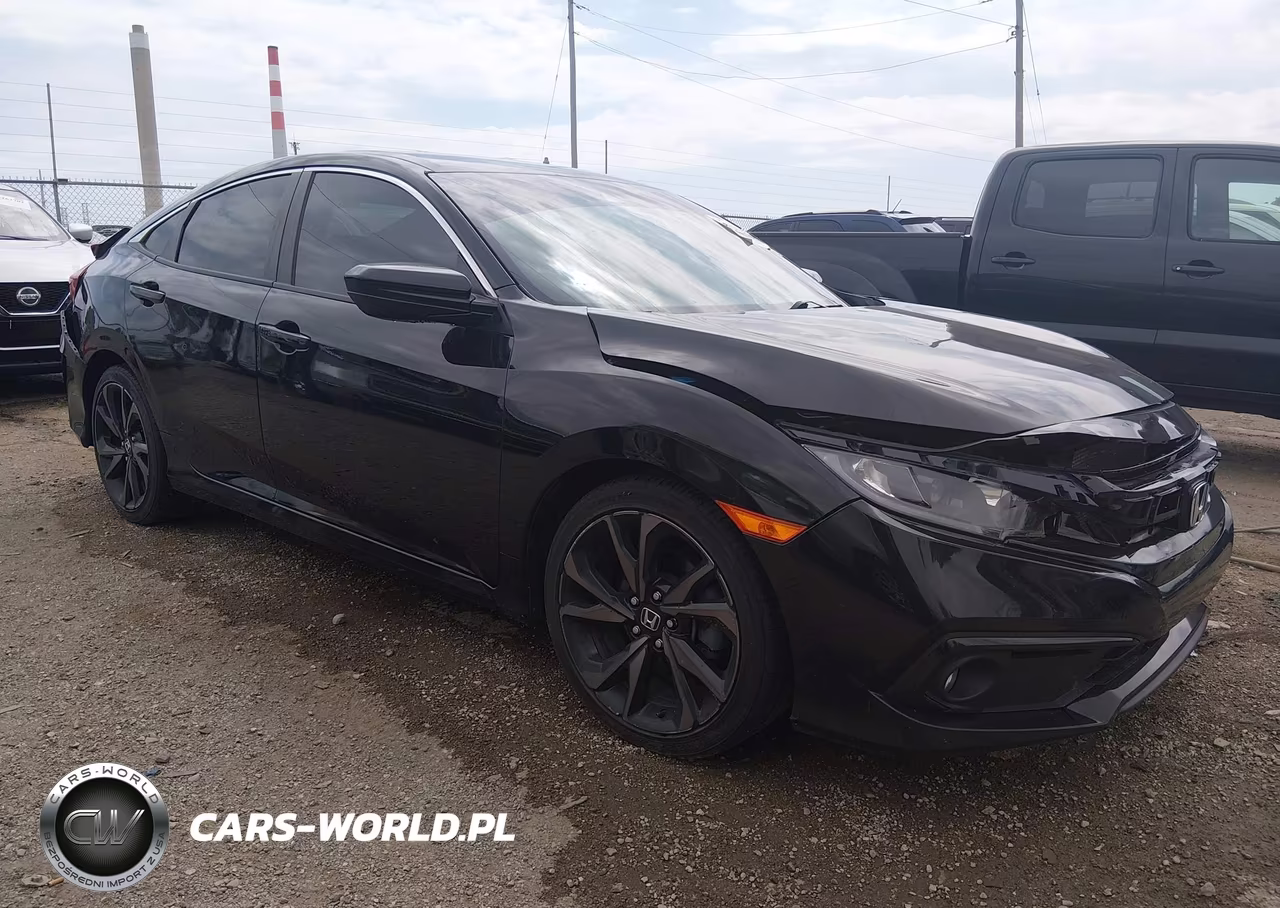 2020 Honda Civic Sport VIN:19XFC2F80LE030332 - 6
