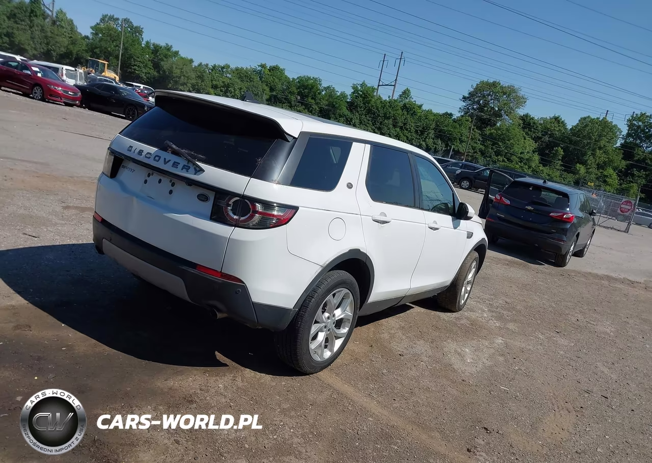 2016 Land Rover Discovery Sport Hse VIN:SALCR2BG2GH555092 - 4