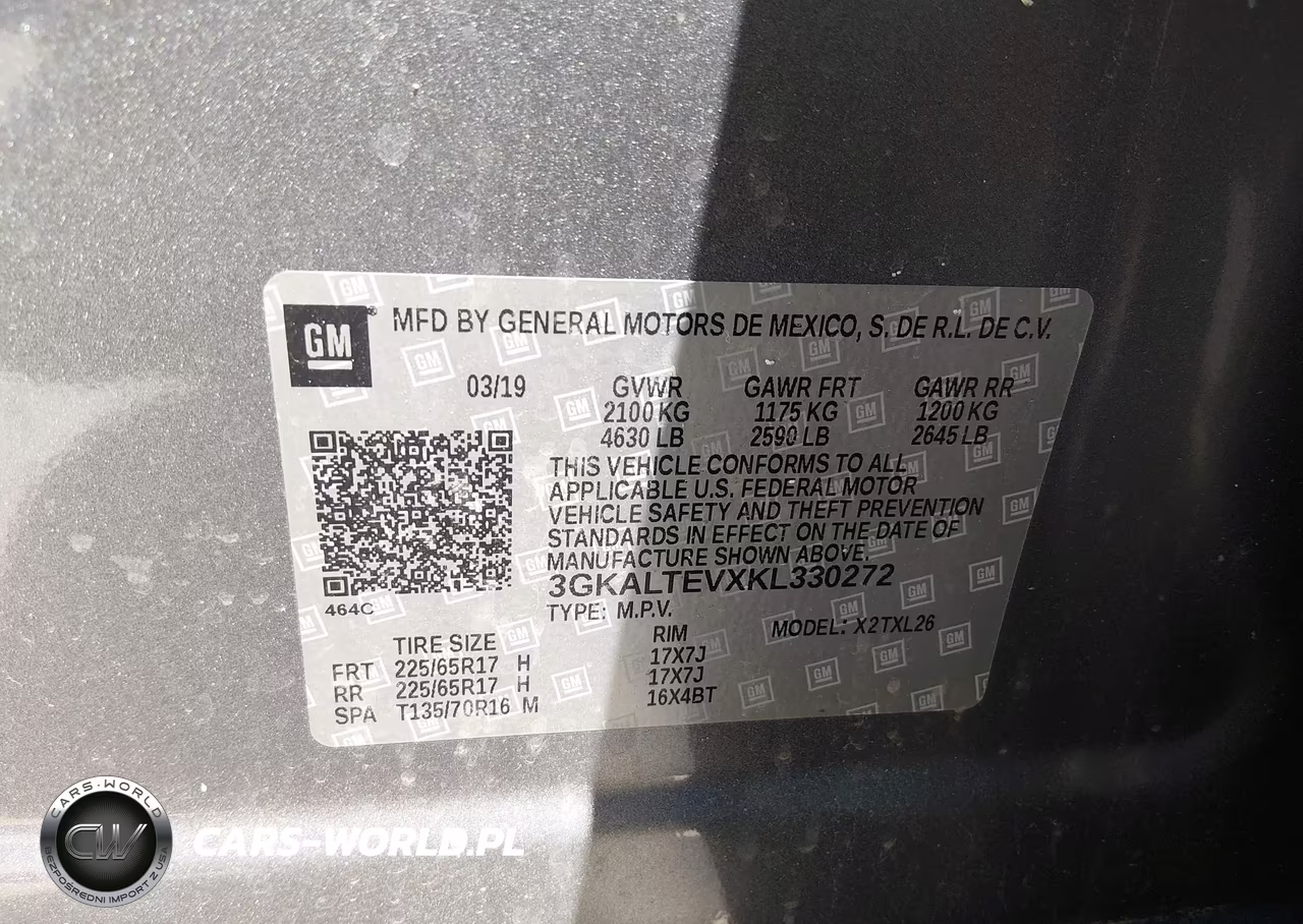 2019 GMC Terrain Sle VIN:3GKALTEVXKL330272 - 9