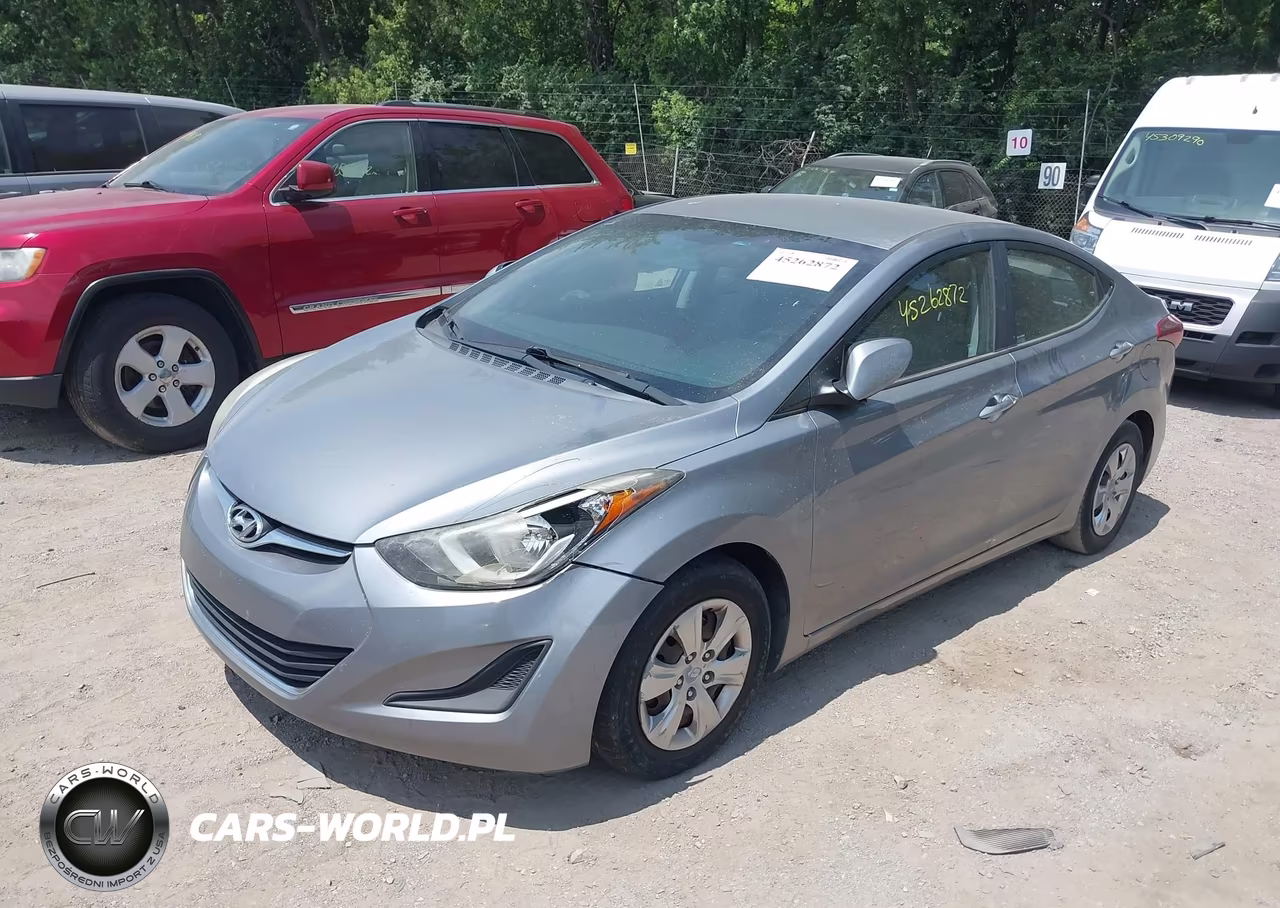 2016 Hyundai Elantra Se VIN:KMHDH4AE9GU504394 - 2