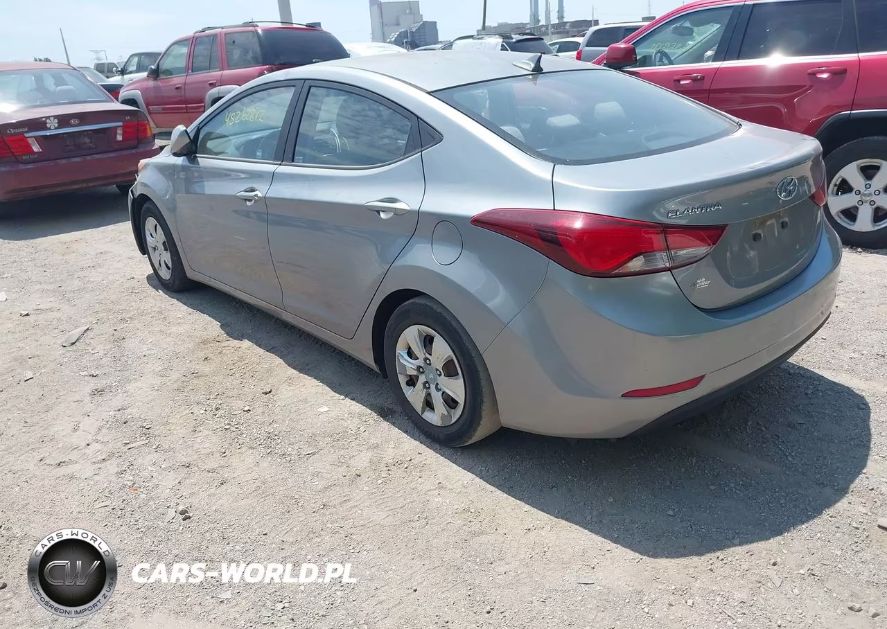 2016 Hyundai Elantra Se VIN:KMHDH4AE9GU504394 - 3