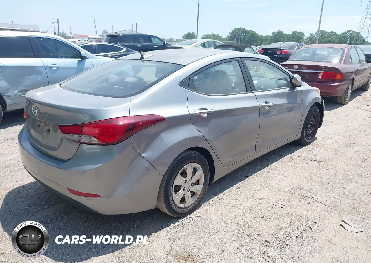 2016 Hyundai Elantra Se VIN:KMHDH4AE9GU504394 - 4