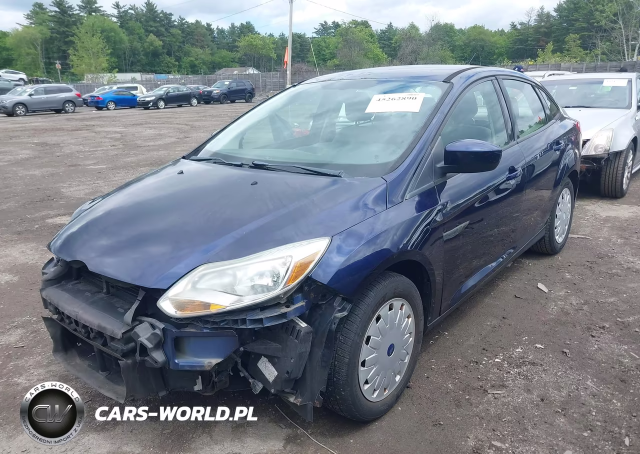 2012 Ford Focus Se VIN:1FAHP3F2XCL124407 - 2