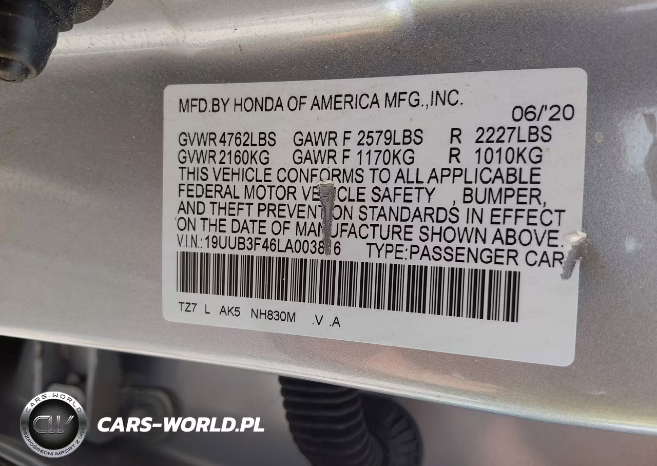 2020 Acura Tlx Tech Package VIN:19UUB3F46LA003816 - 9