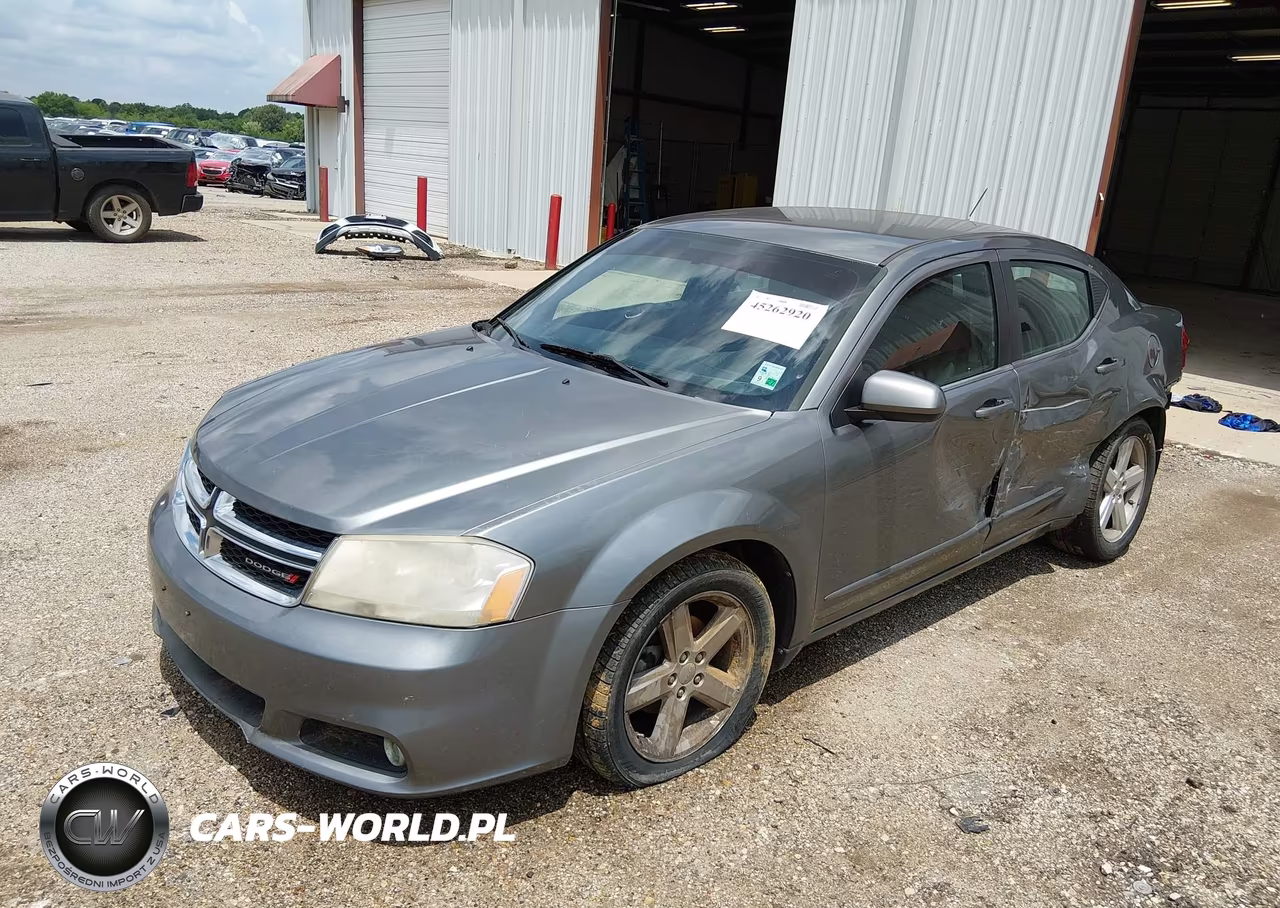 2013 Dodge Avenger Sxt VIN:1C3CDZCB4DN612783 - 2