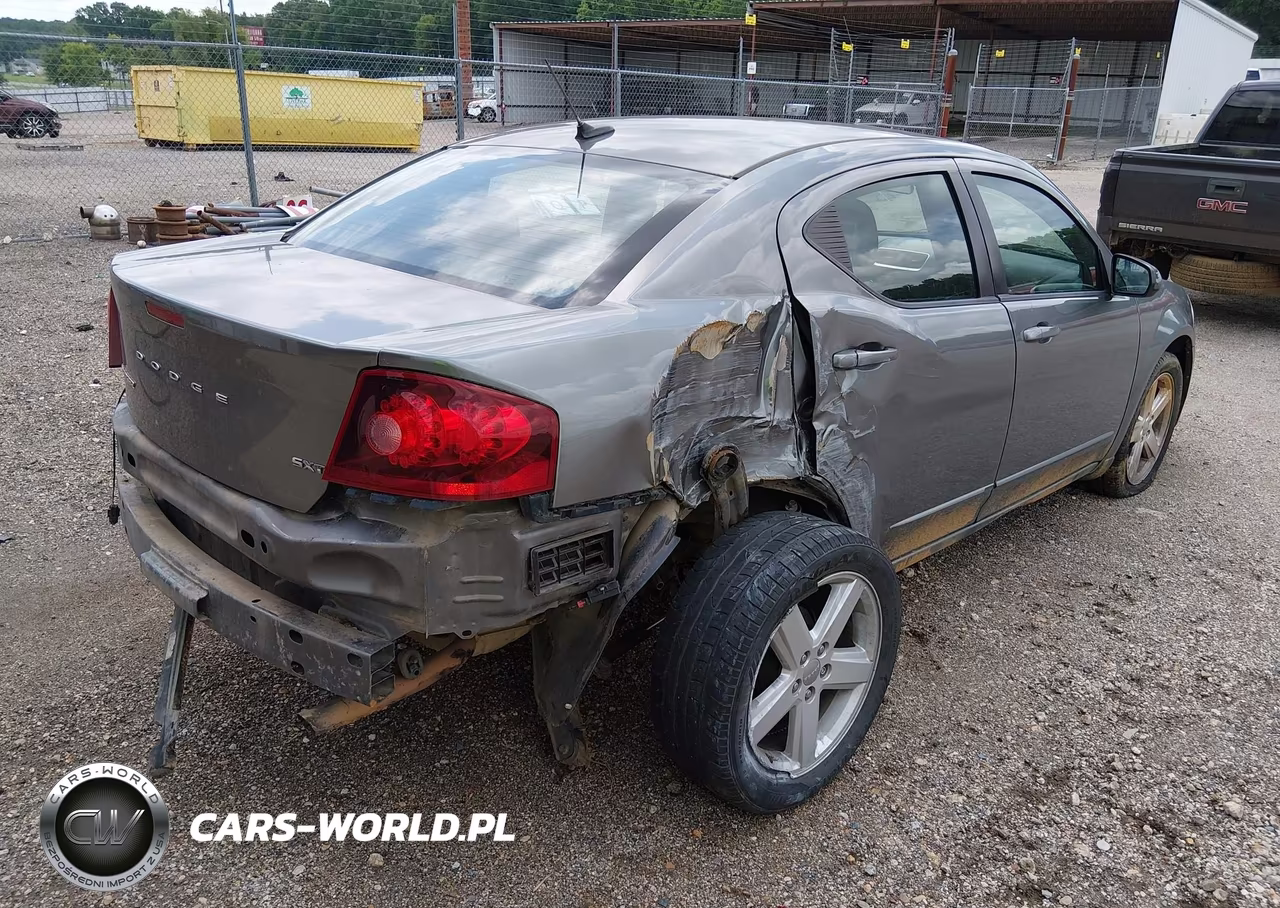 2013 Dodge Avenger Sxt VIN:1C3CDZCB4DN612783 - 4