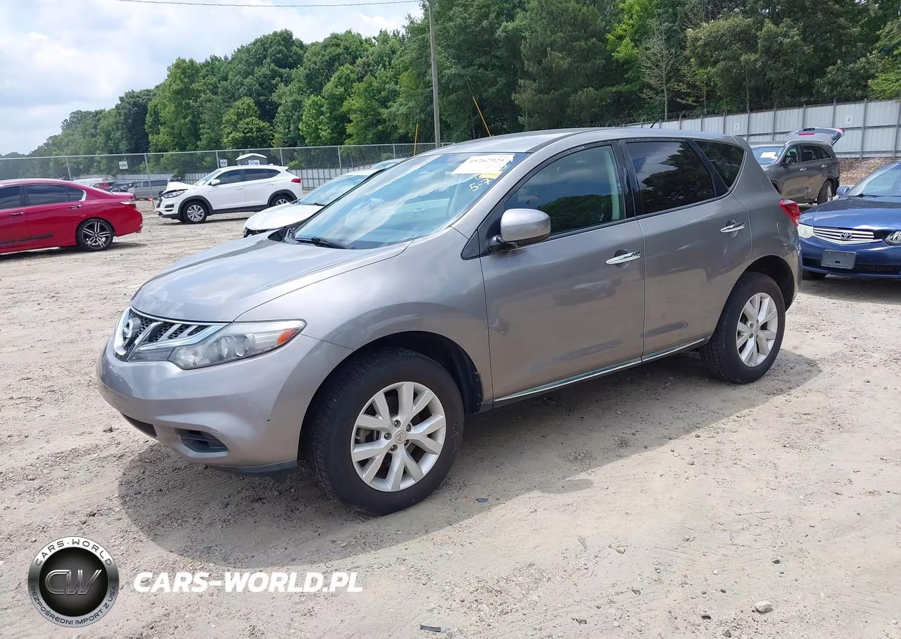 2011 Nissan Murano S VIN:JN8AZ1MU5BW056677 - 2