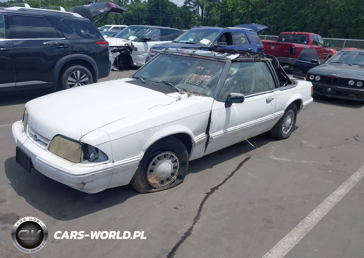 1993 Ford Mustang Lx VIN:1FACP44M4PF128106 - 2