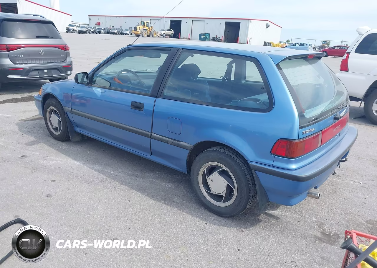 1991 Honda Civic Dx VIN:2HGED6352MH537332 - 3