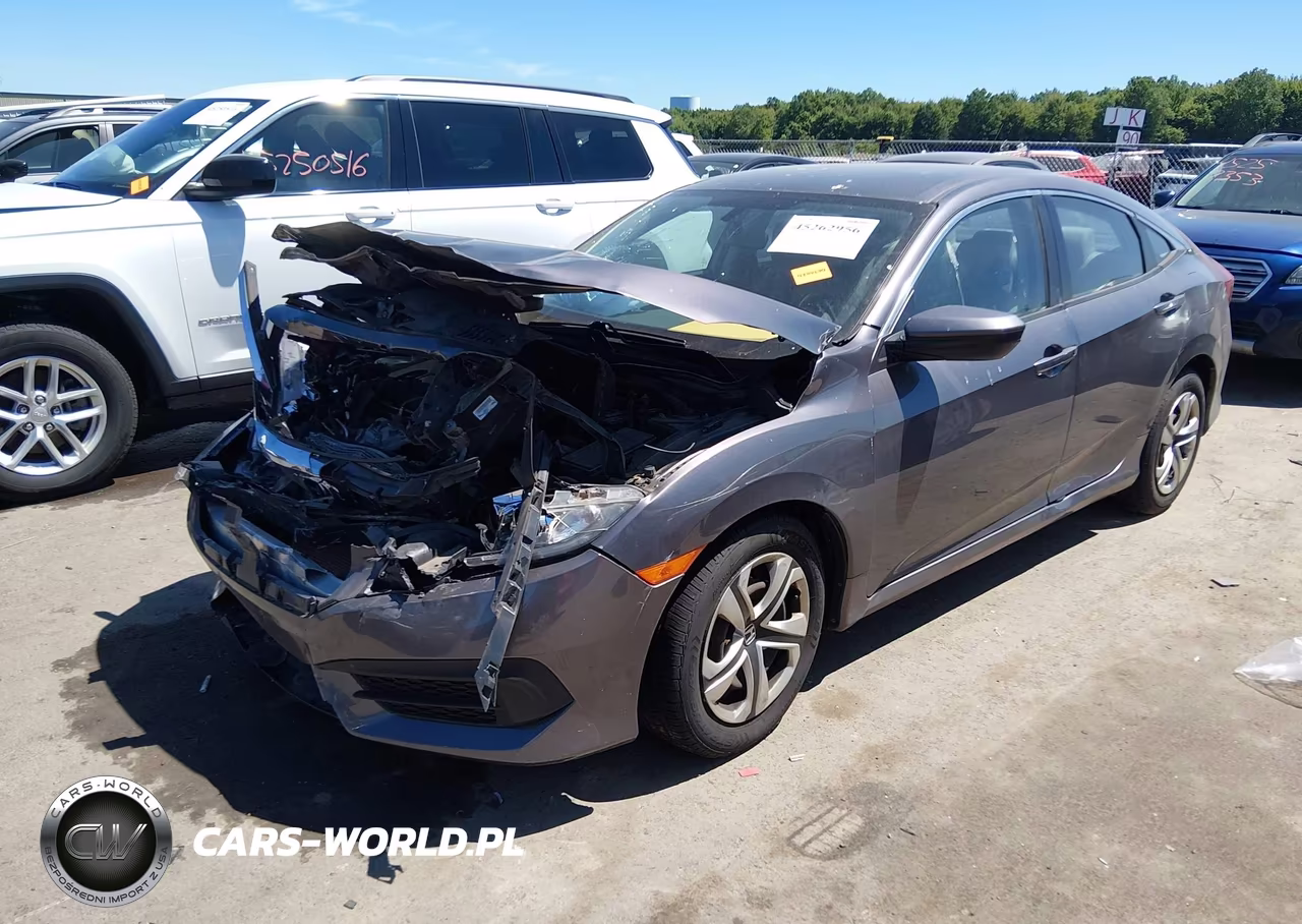 2016 Honda Civic Lx VIN:19XFC2F53GE095008 - 2