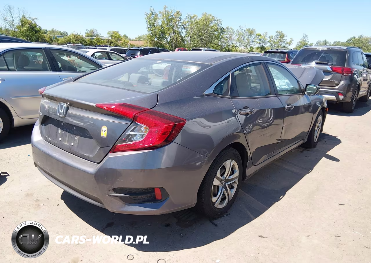 2016 Honda Civic Lx VIN:19XFC2F53GE095008 - 4
