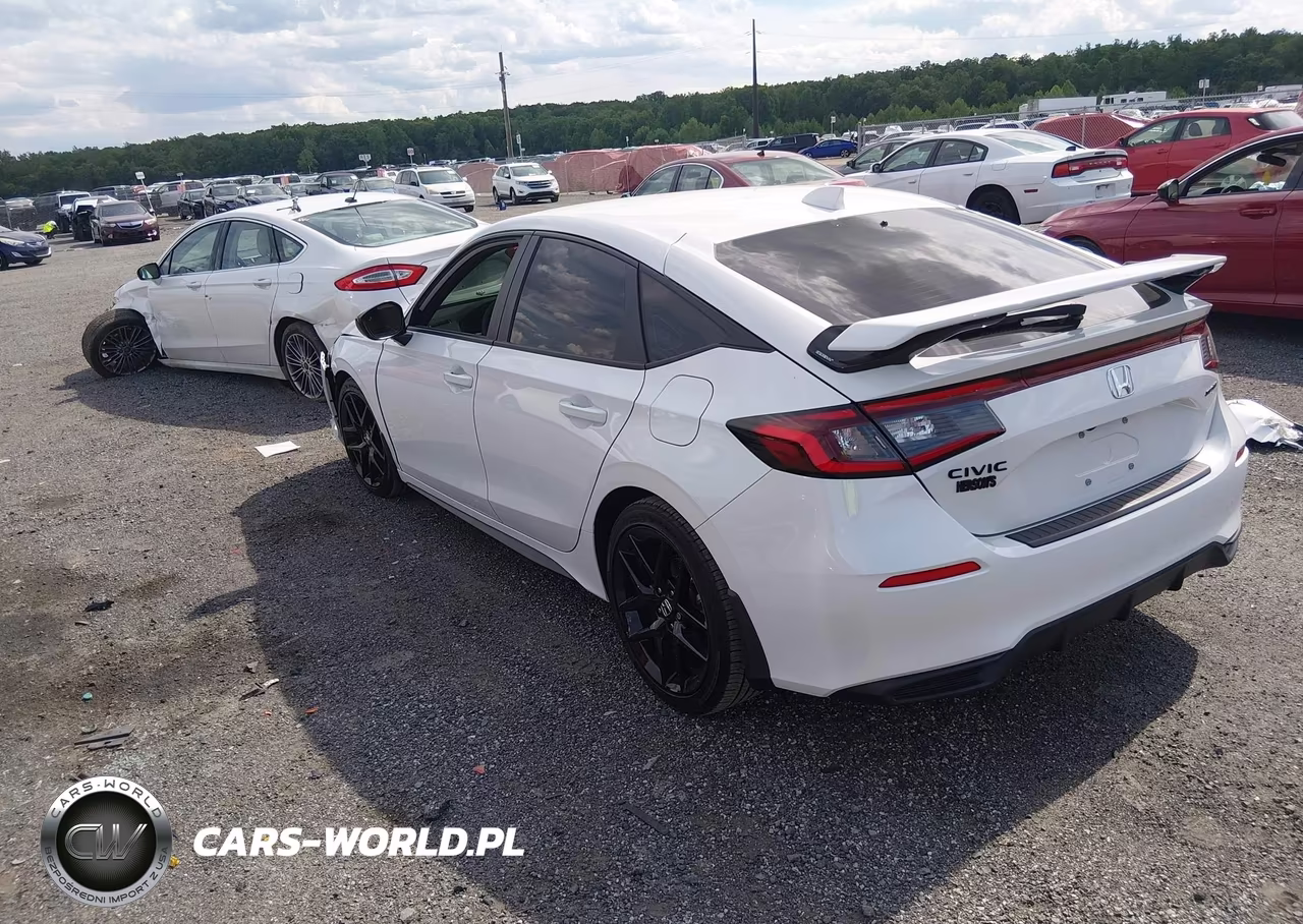 2026 Honda Civic Sport VIN:19XFL2H85TE000224 - 3