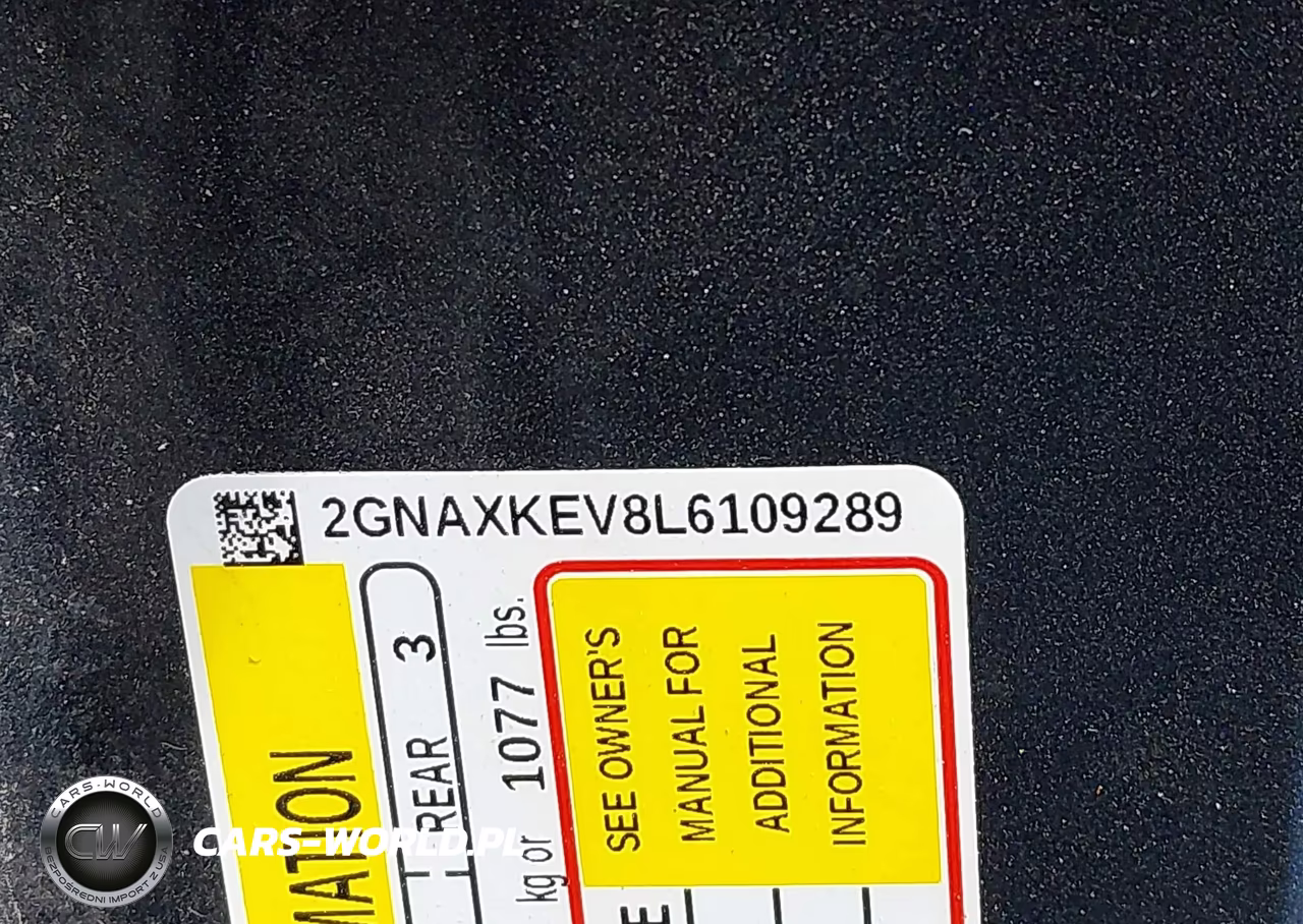 2020 Chevrolet Equinox Fwd Lt 1.5L Turbo VIN:2GNAXKEV8L6109289 - 9