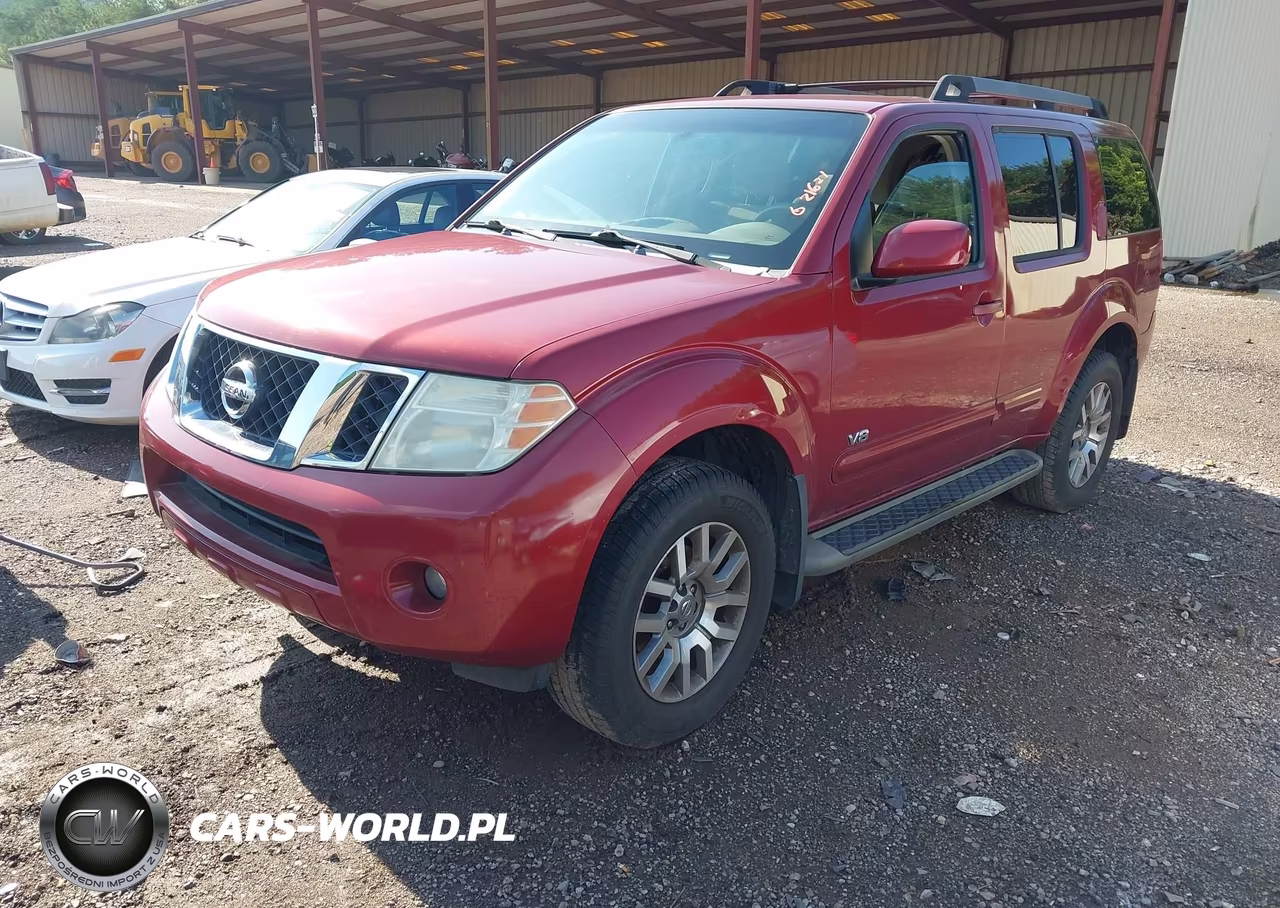 2008 Nissan Pathfinder Se V8 VIN:5N1BR18A28C621621 - 2