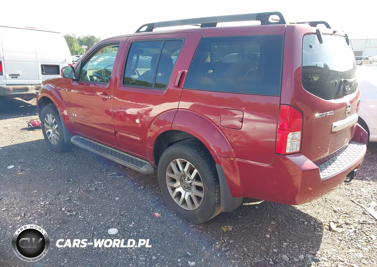 2008 Nissan Pathfinder Se V8 VIN:5N1BR18A28C621621 - 3