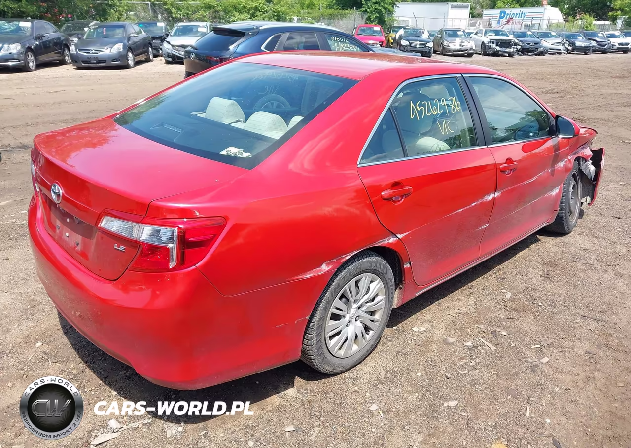 2012 Toyota Camry Le VIN:4T4BF1FK7CR243437 - 4