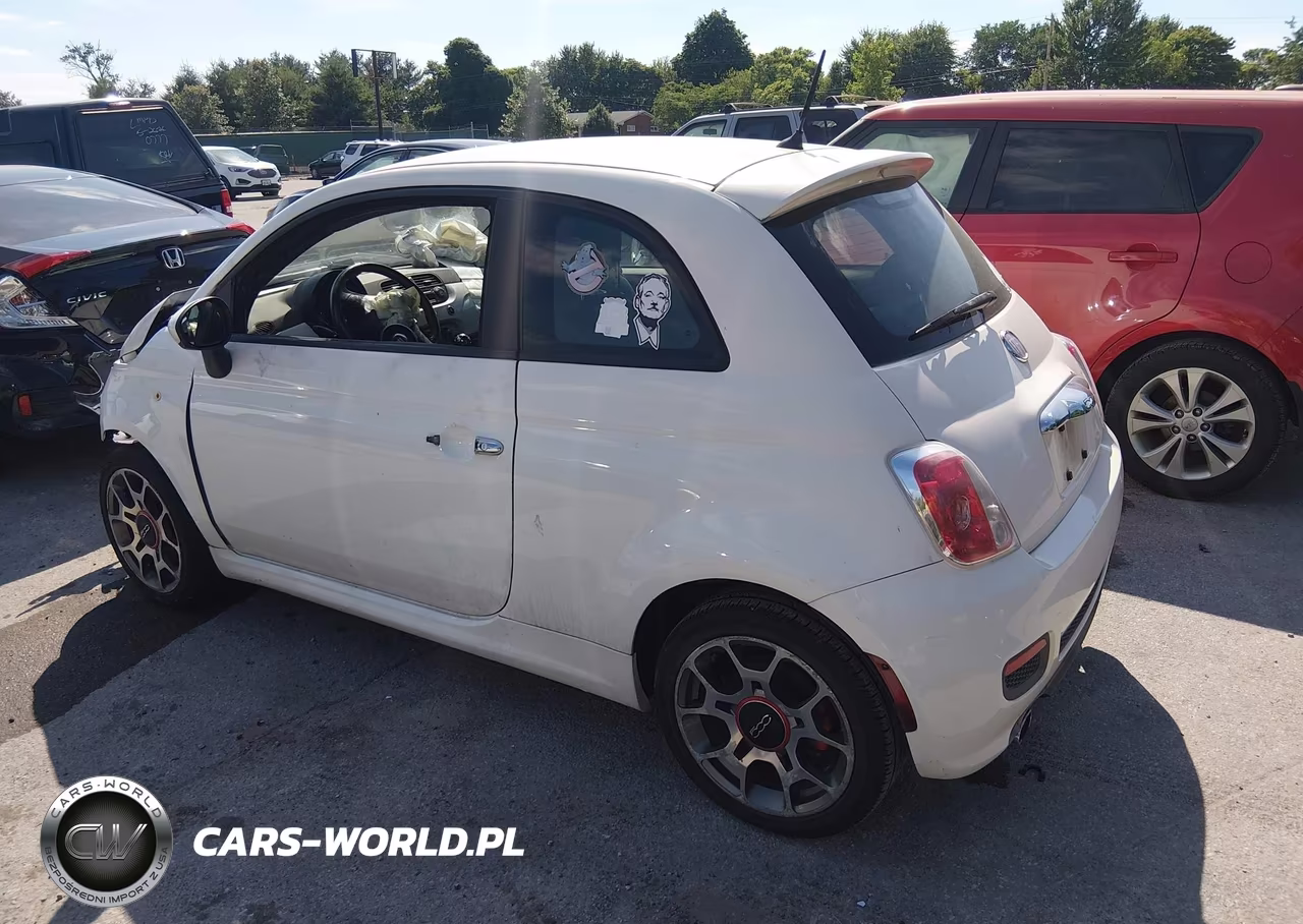2012 Fiat 500 Sport VIN:3C3CFFBR4CT358028 - 3