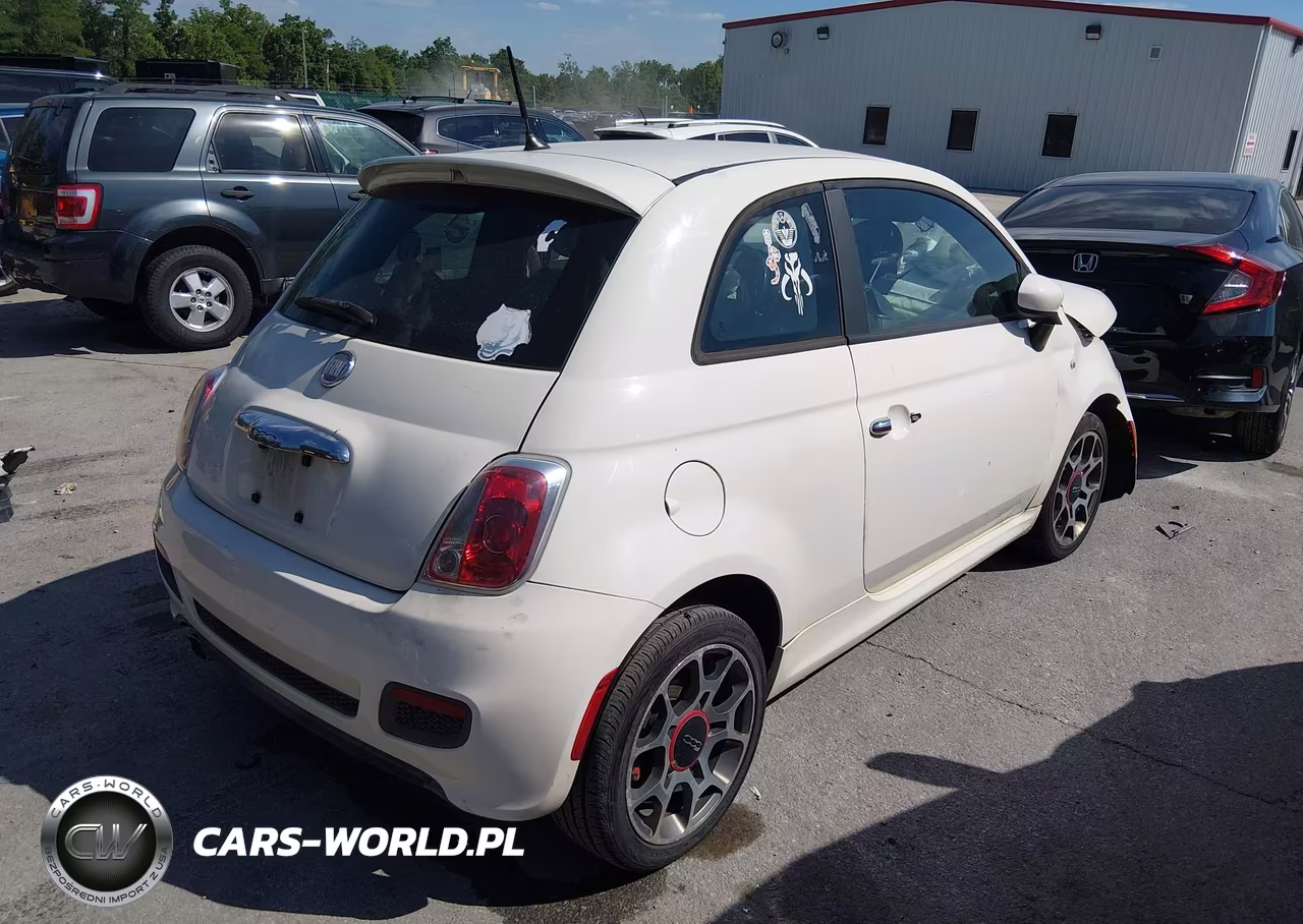 2012 Fiat 500 Sport VIN:3C3CFFBR4CT358028 - 4