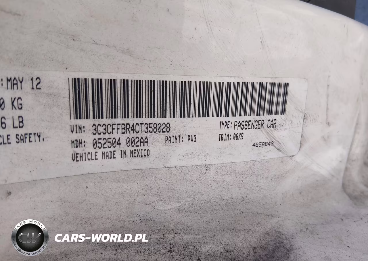 2012 Fiat 500 Sport VIN:3C3CFFBR4CT358028 - 9