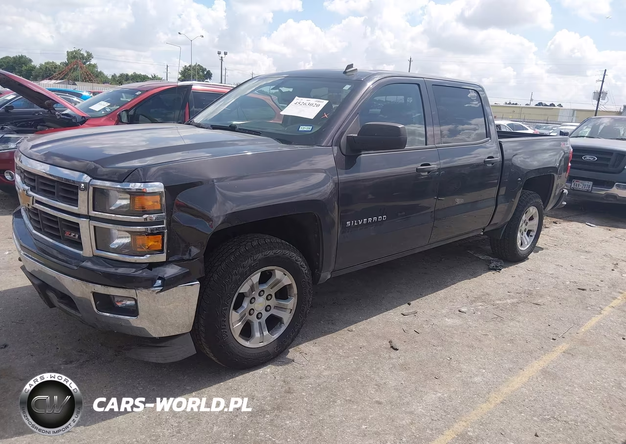 2014 Chevrolet Silverado 1500 2Lt VIN:3GCUKREC6EG502954 - 2