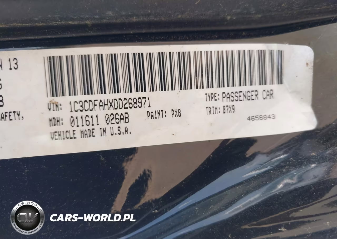 2013 Dodge Dart Aero VIN:1C3CDFAHXDD268971 - 9