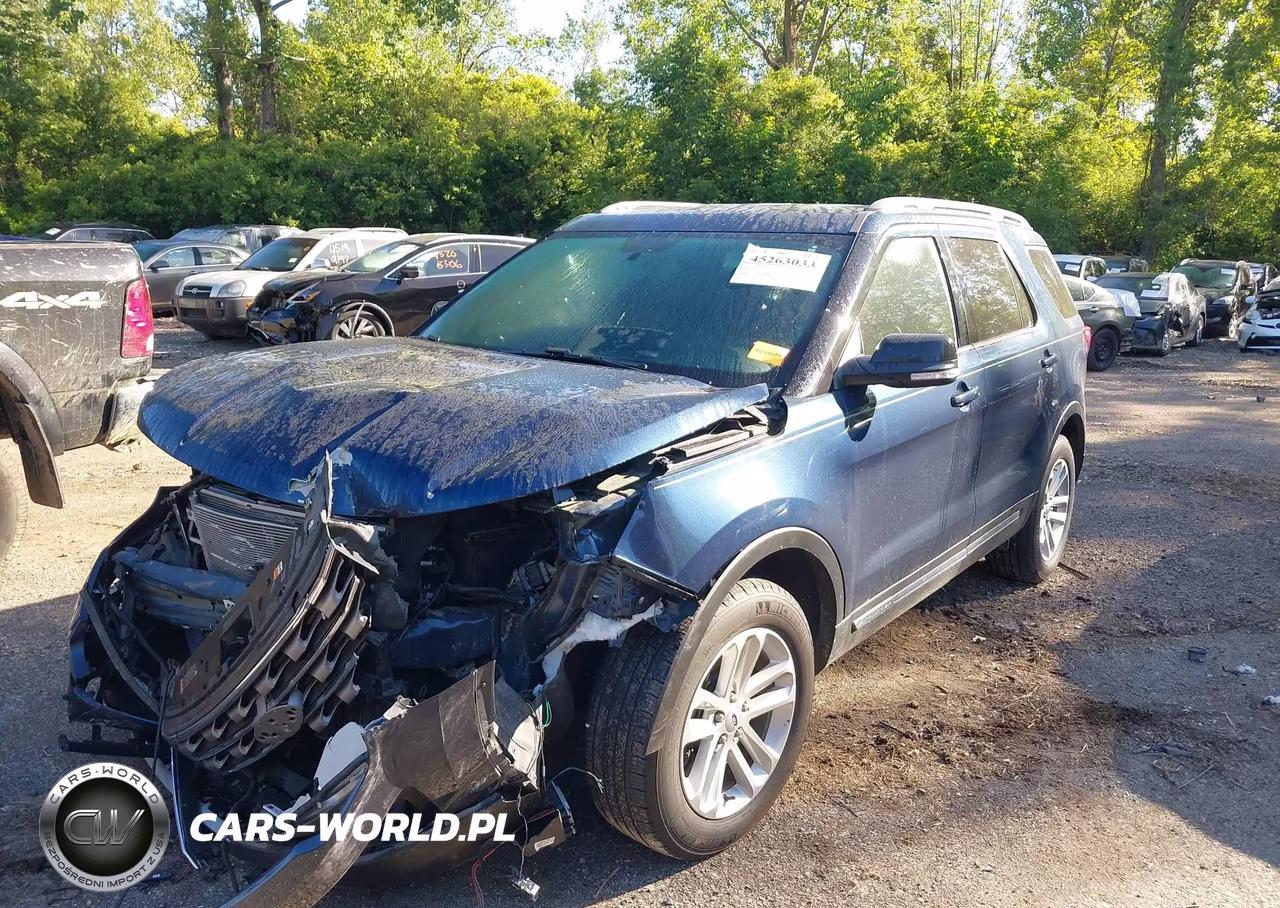 2017 Ford Explorer Xlt VIN:1FM5K7D83HGC76129 - 2