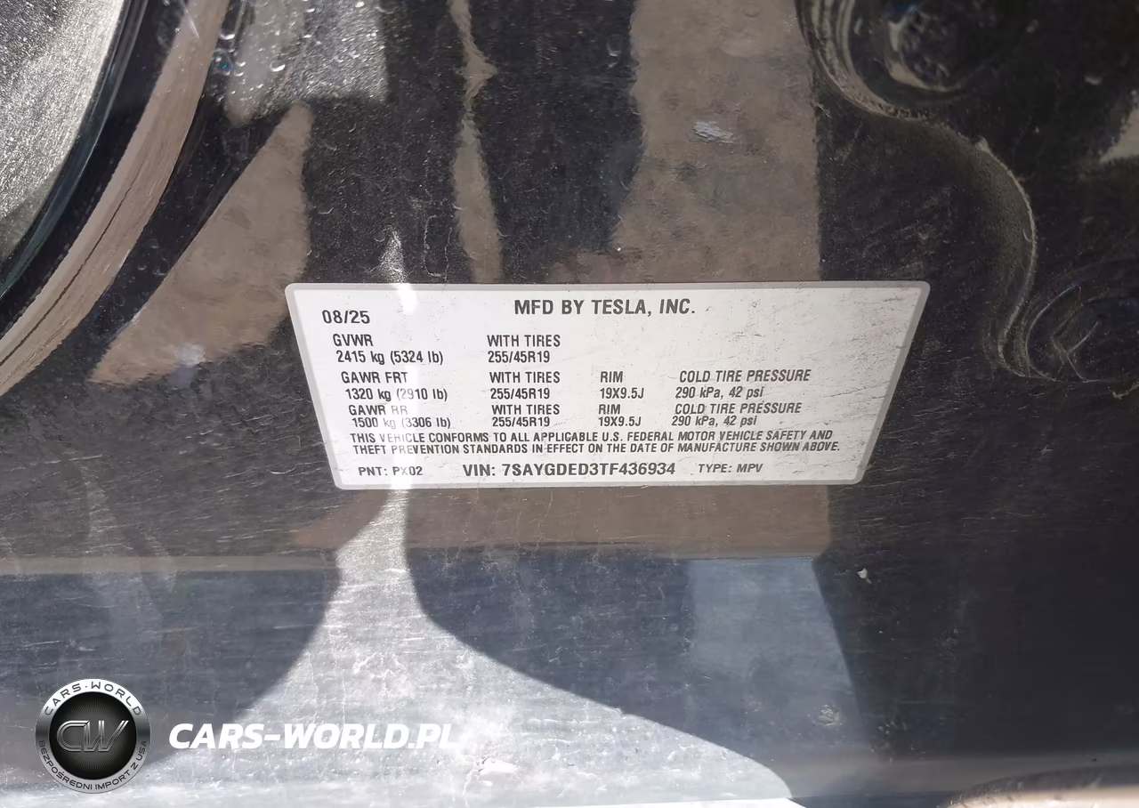 2026 Tesla Model Y Premium Rear-Wheel Drive-Rear-Wheel Drive VIN:7SAYGDED3TF436934 - 9