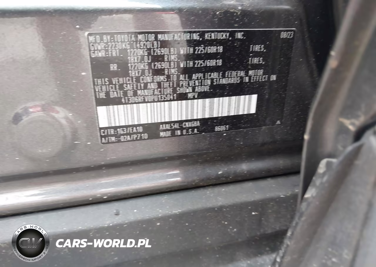 2023 Toyota Rav4 Hybrid Limited VIN:4T3D6RFV0PU135041 - 9