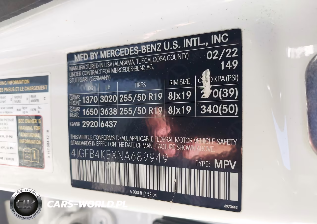 2022 Mercedes-Benz Gle 350 4Matic VIN:4JGFB4KEXNA689949 - 9