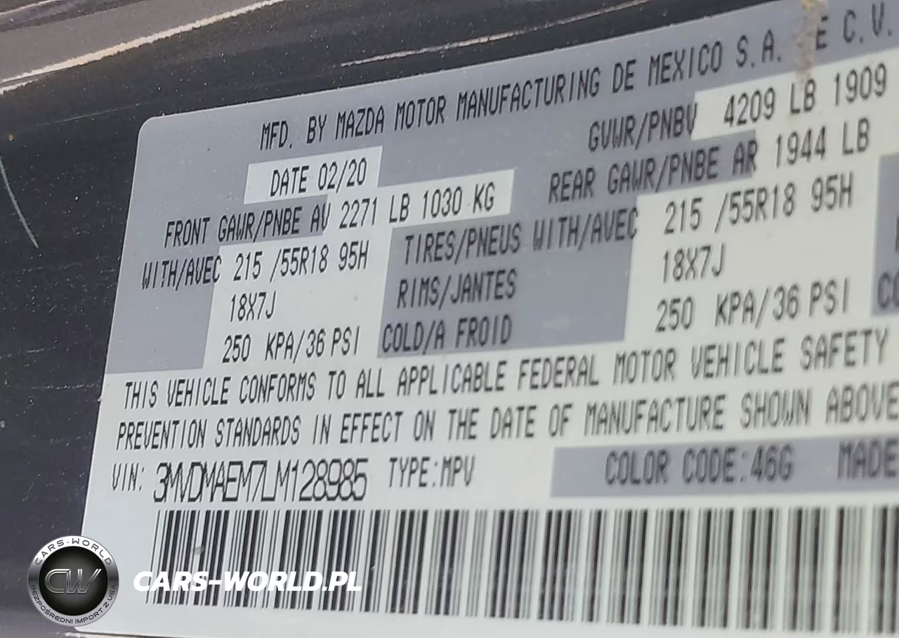 2020 Mazda Cx-30 Premium Package VIN:3MVDMAEM7LM128985 - 9