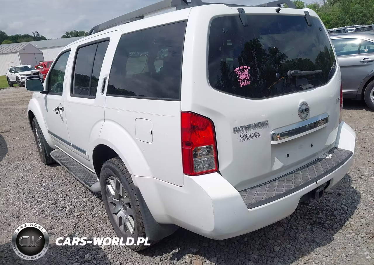 2012 Nissan Pathfinder Le VIN:5N1AR1NB4CC627390 - 3