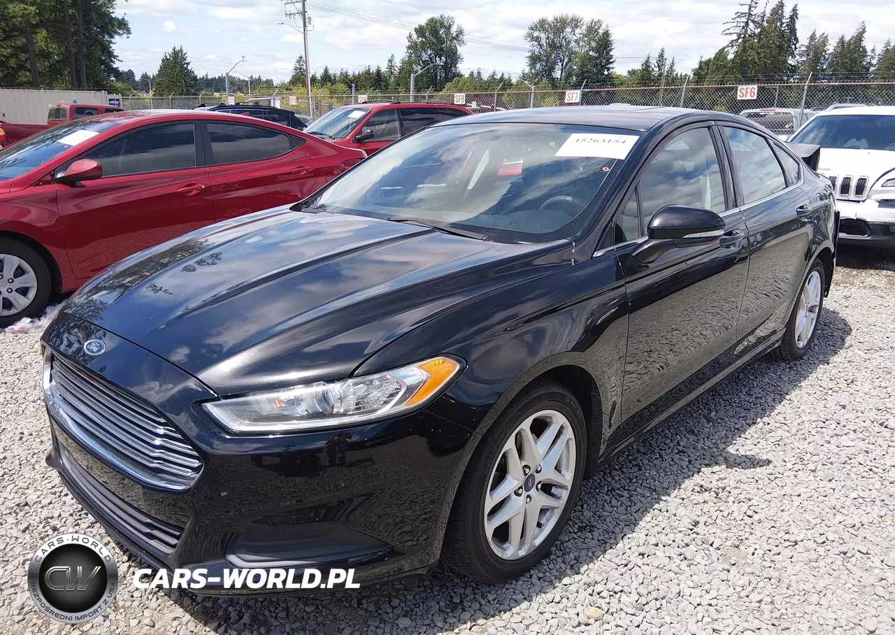 2016 Ford Fusion Se VIN:1FA6P0H7XG5106160 - 2