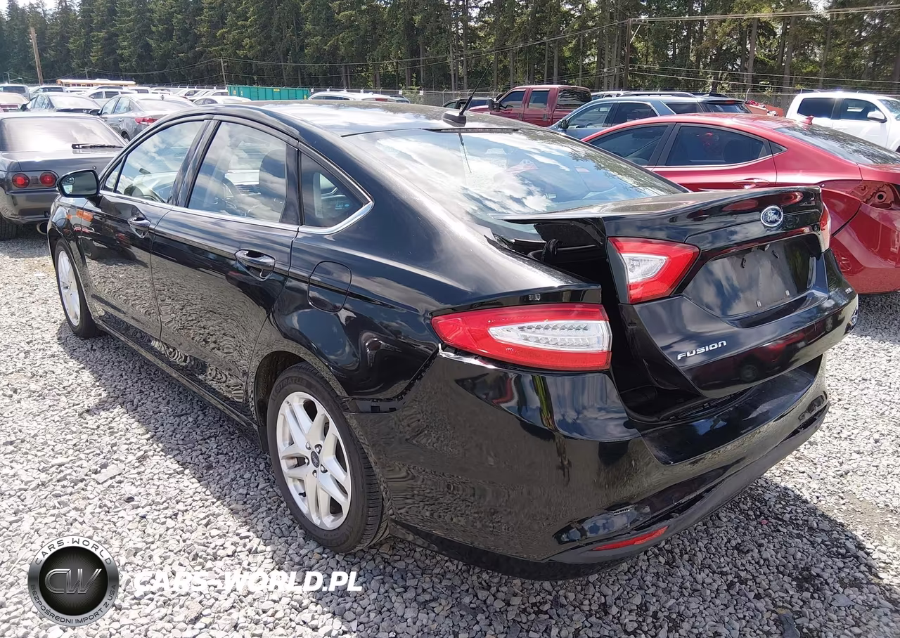 2016 Ford Fusion Se VIN:1FA6P0H7XG5106160 - 3