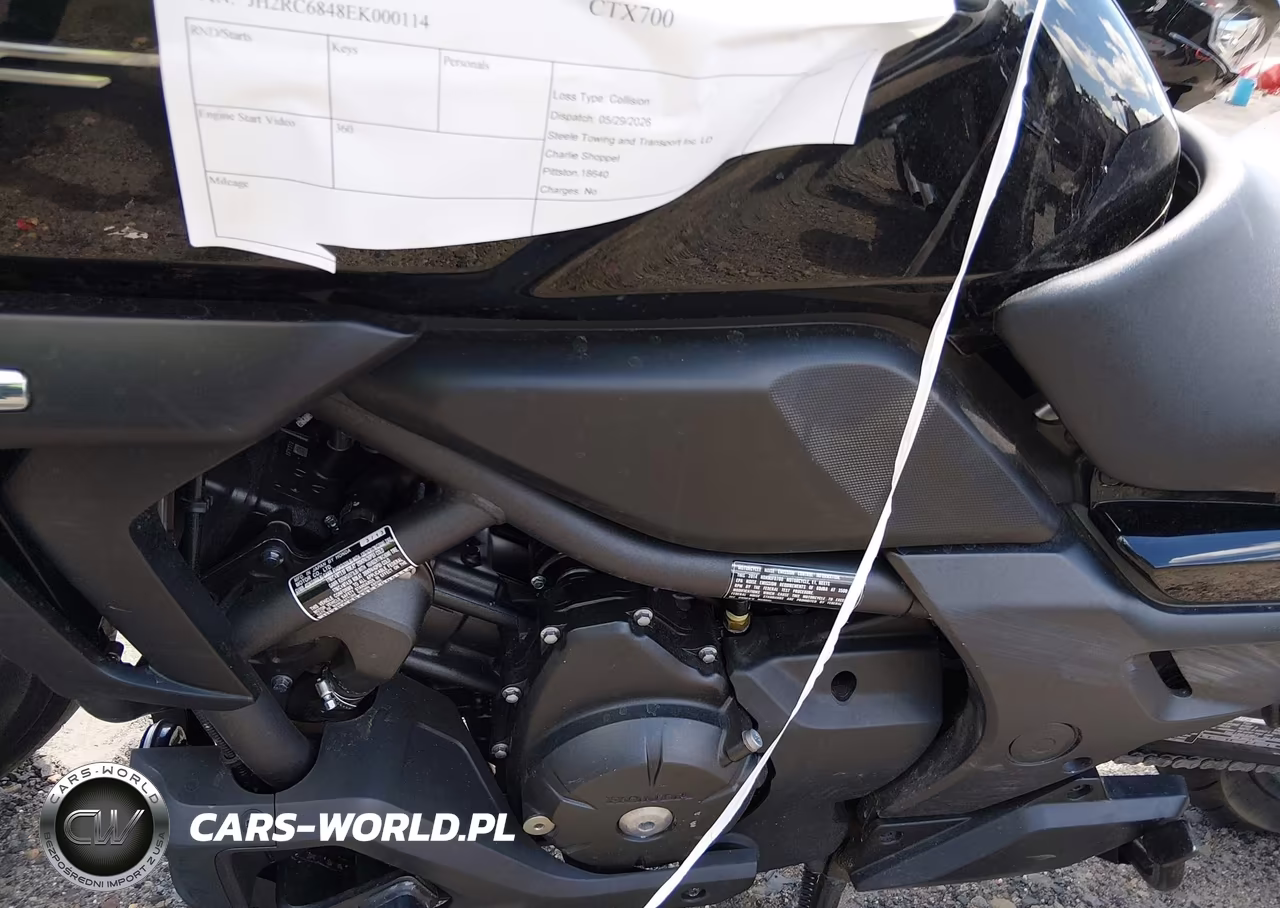 2014 Honda Ctx700 Nd VIN:JH2RC6848EK000114 - 9