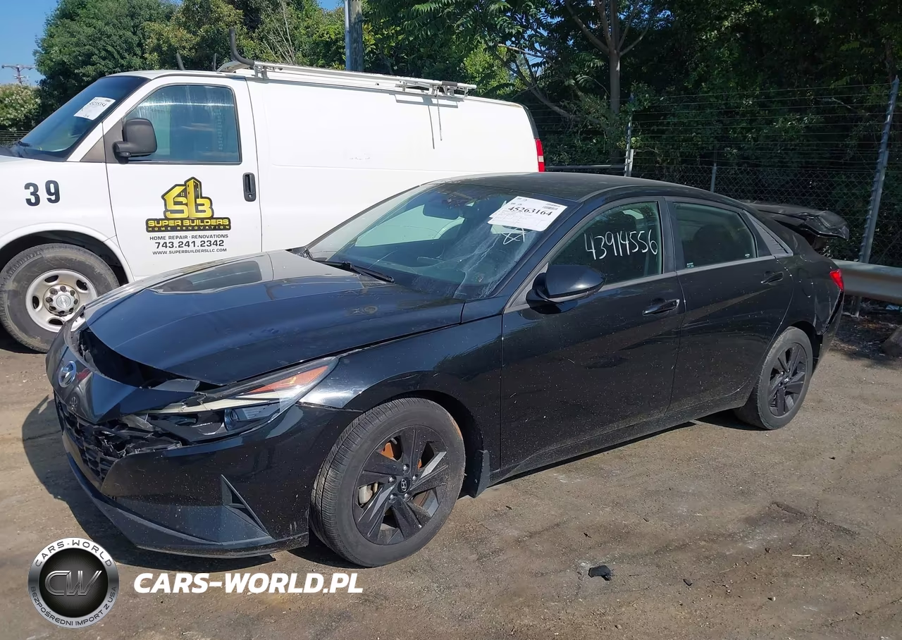2022 Hyundai Elantra Sel VIN:5NPLS4AG9NH085327 - 2
