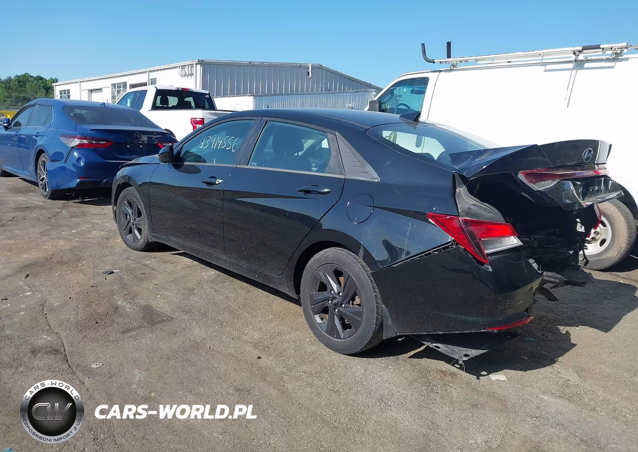 2022 Hyundai Elantra Sel VIN:5NPLS4AG9NH085327 - 3