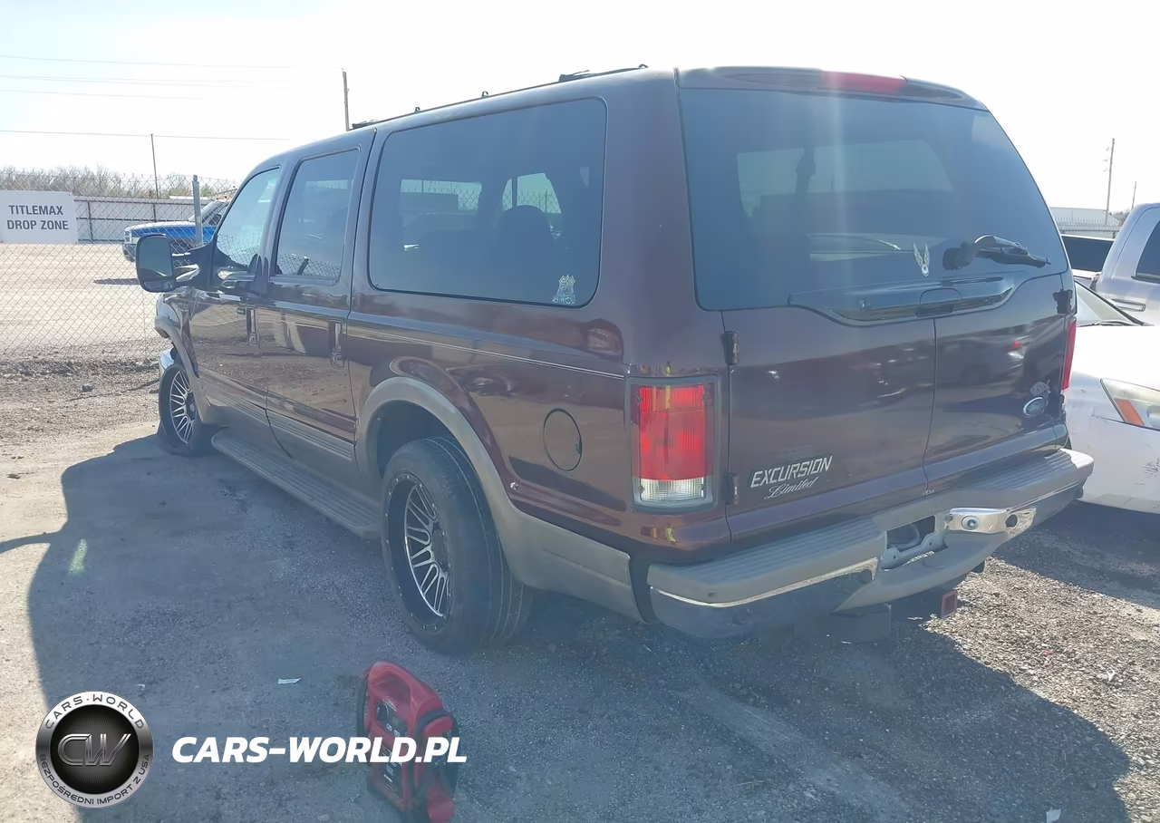 2001 Ford Excursion Limited VIN:1FMNU42F61EA09109 - 3