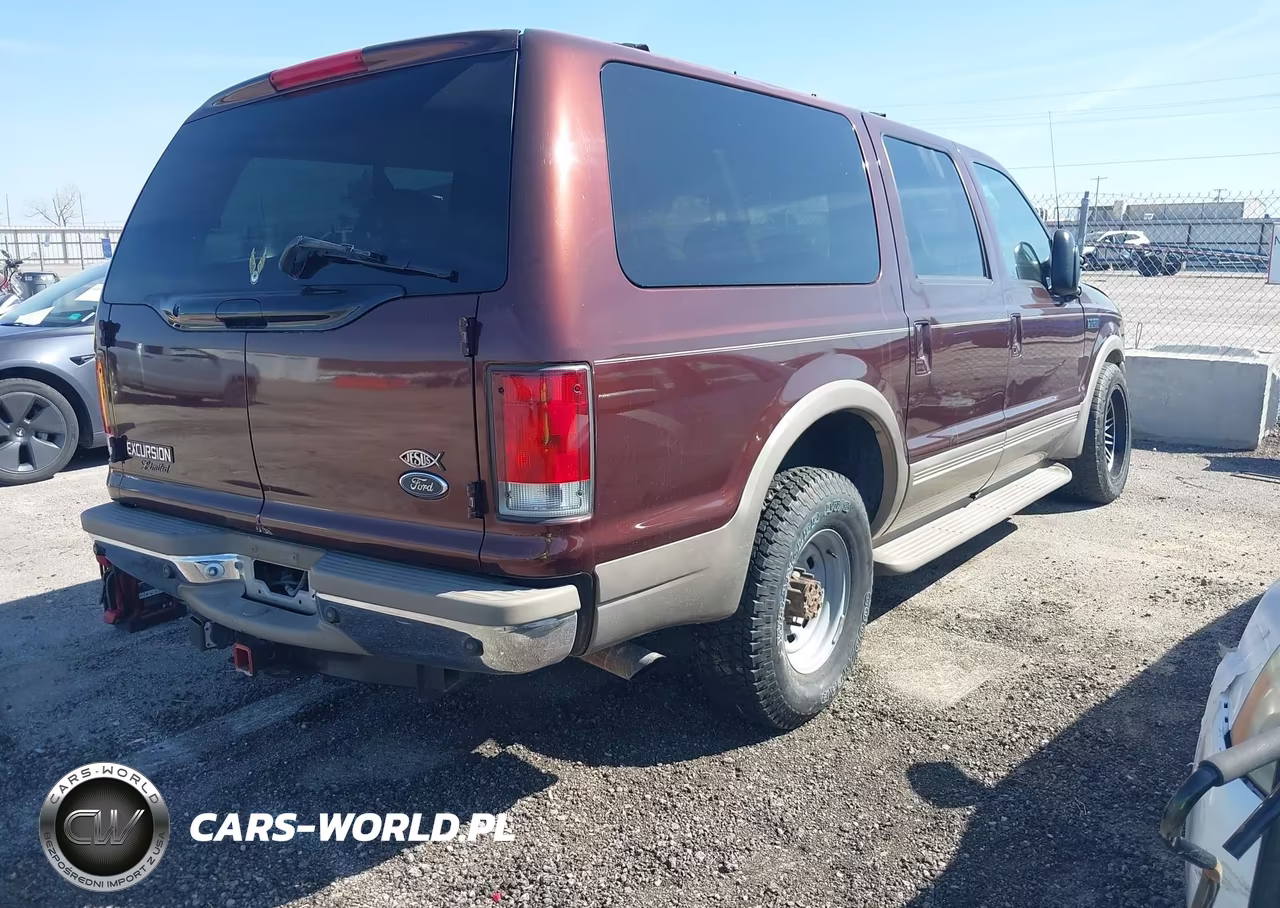 2001 Ford Excursion Limited VIN:1FMNU42F61EA09109 - 4